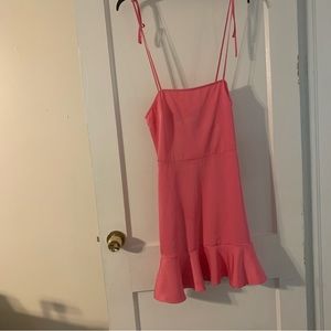 Express Pink Mini Dress